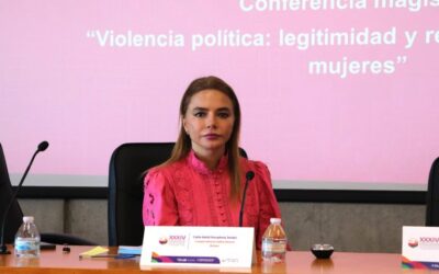 Consejera del INE advierte sobre obstáculos para la participación política de las mujeres