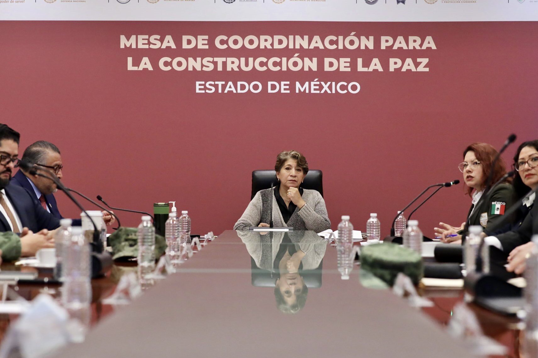 Delfina Gómez encabeza 16ava Mesa para Coordinación para la Paz