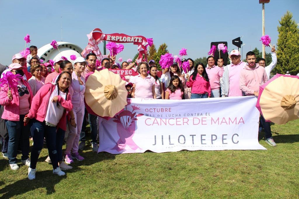 Se unen los mexiquenses contra el cáncer de mama