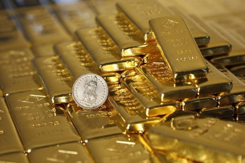 Los futuros del oro bajaron durante la sesión asiática-investing