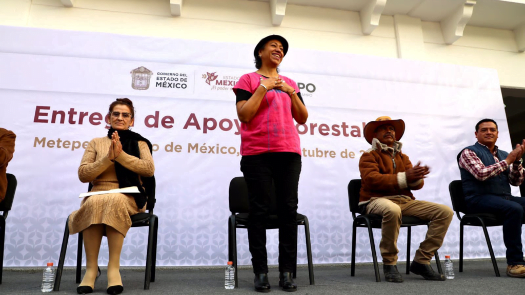 Entregan apoyos forestales a beneficiarios en cuidado de los bosques mexiquenses