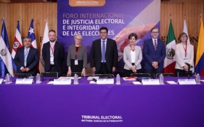 Participa el TEPJF en foro internacional de justicia electoral