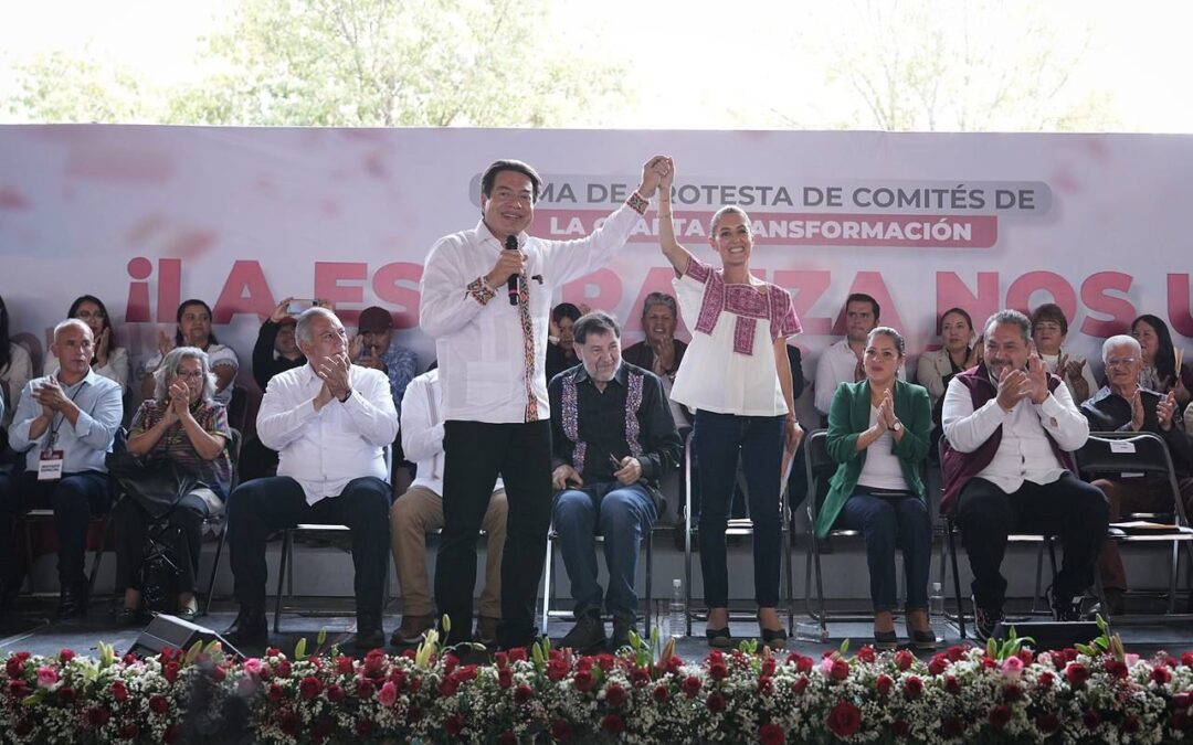 Morena llama a continuar con la formación de comités el territorio nacional