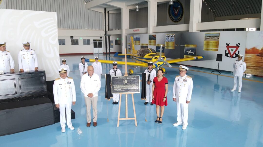 Secretaría de Marina celebró el 30 Aniversario de la Escuela de Aviación Naval
