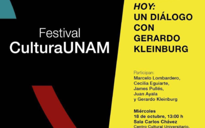 Gerardo Kleinburg en el Festival Cultural UNAM