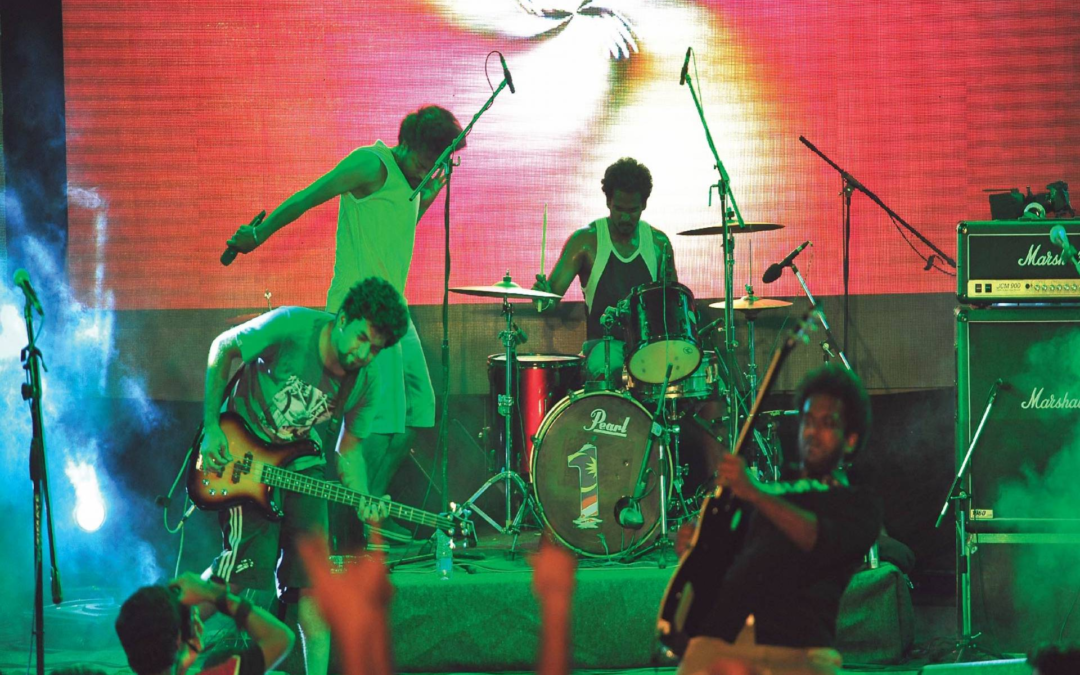 La agrupación de rock tamil, Jhanu llega a Tlaxcala