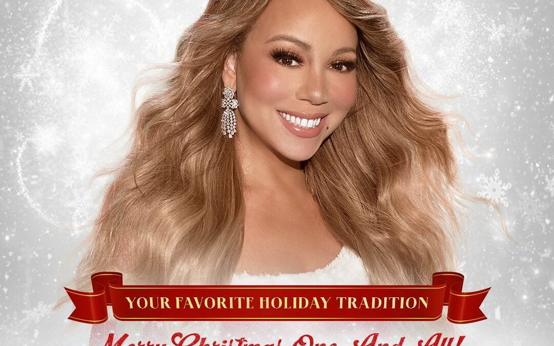 Mariah Carey ya se descongeló para esta Navidad