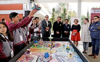Estudiantes del Edoméx toman clases gratuitas de robótica