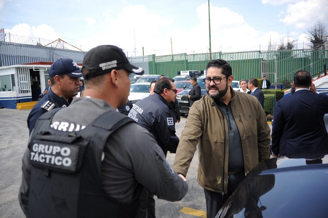 Titular de la SSC Edoméx visita el módulo femenil del penal de “Santiaguito”