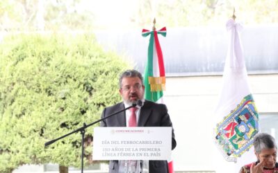 Refrenda SICT compromiso de mejorar la infraestructura ferroviaria en México