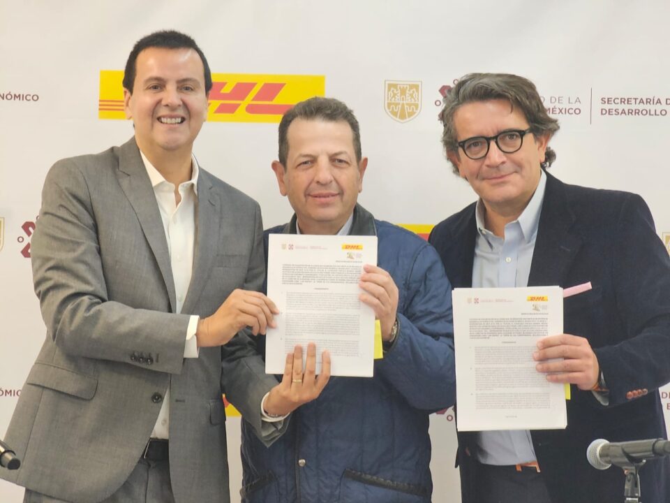 Firman convenio SEDECO y DHL México para beneficiar a las MIPYMES capitalinas