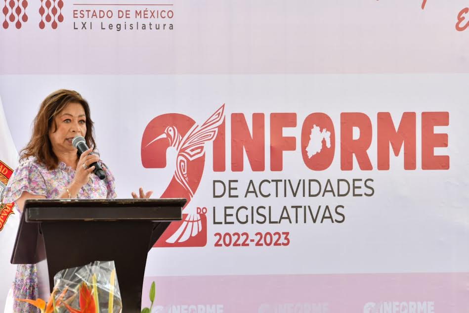 Informa Rosa María Zetina logros legislativos en Ixtapaluca 2