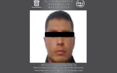 Detienen a posible implicado en doble homicidio en Chimalhuacán