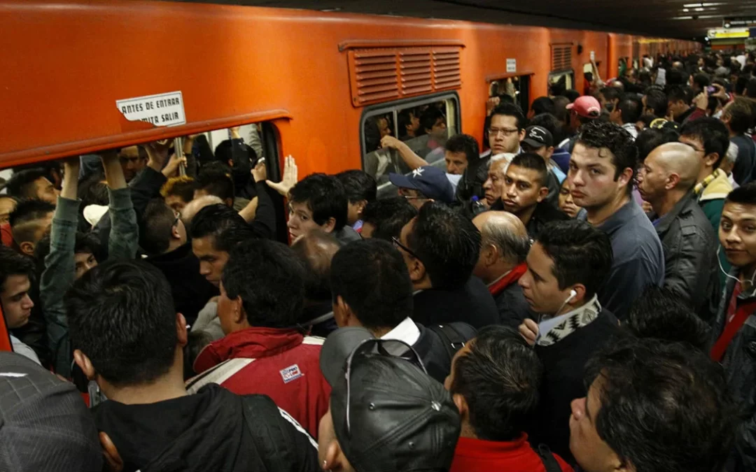 Servicio Lento en 6 Líneas del Metro CDMX debido a la Lluvia