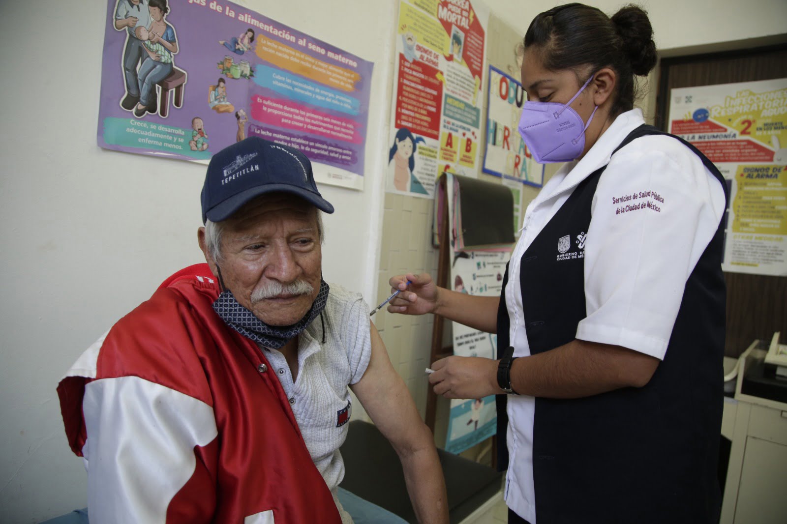 Aplican en Ciudad de México más de un millón de vacunas contra influenza en temporada invernal 2023 1
