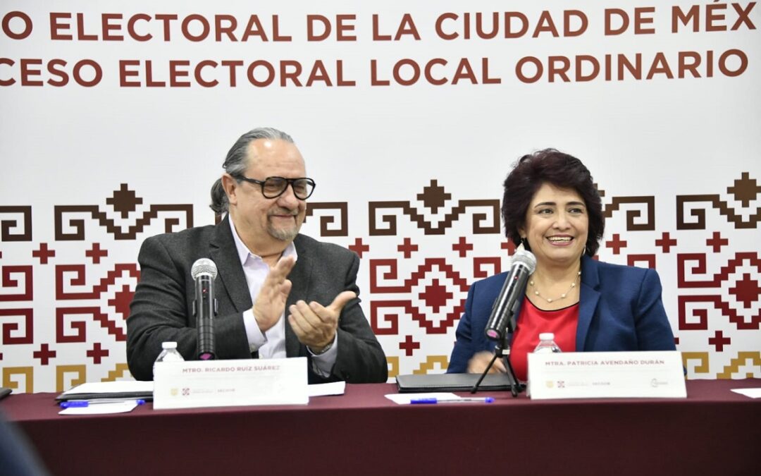 Firman Convenio IECM y Gobierno CDMX por Elecciones 2024