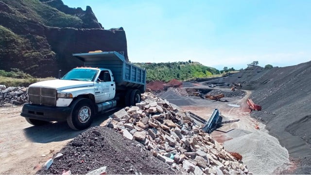 Recuperan Sedema más de 28 mil Tm de Residuos de la Construcción y Demolición