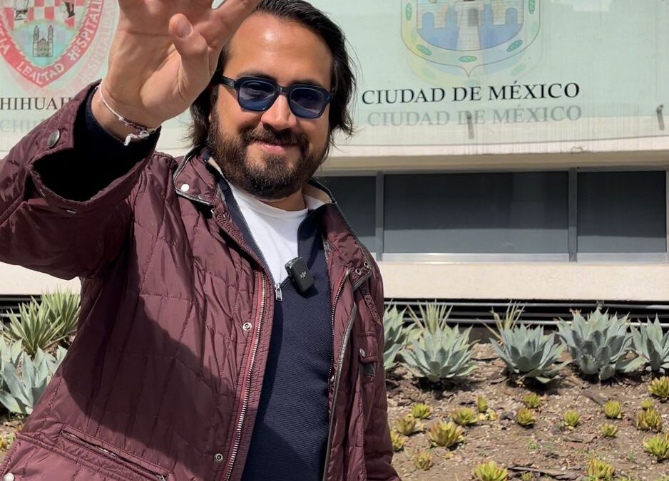 Gilberto Encinas va por una diputación federal en la CDMX