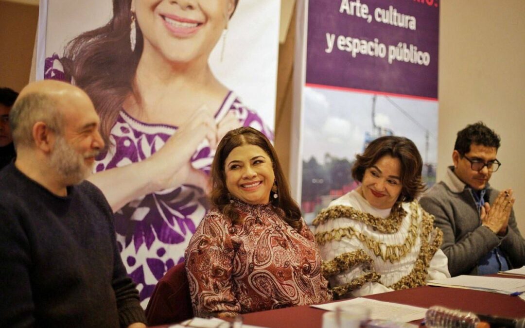 Para Clara Brugada la cultura debe ser prioridad en la CDMX