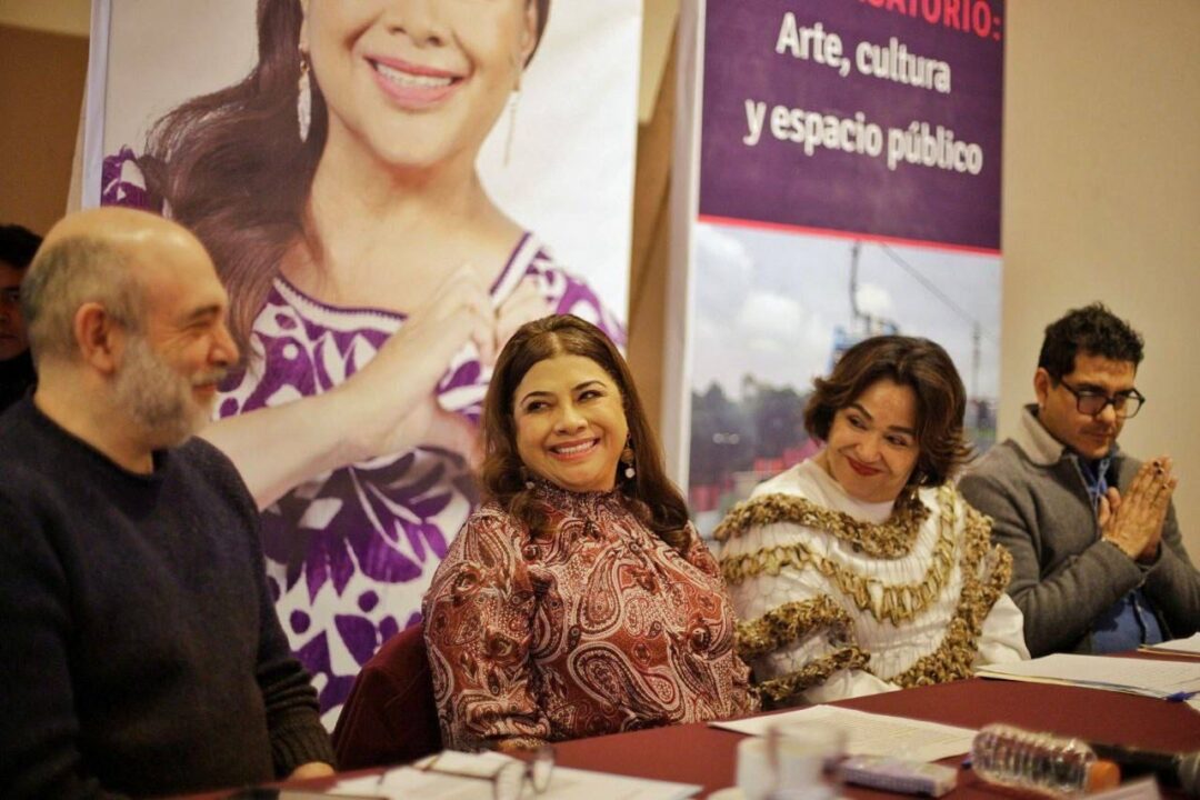 Clara Brugada manifiesta que la cultura debe ser prioridad en la CDMX