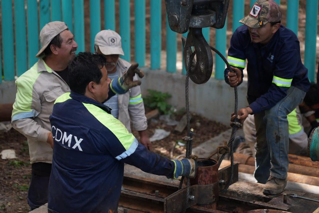 Trabaja SACMEX en coordinación con alcaldías Coyoacán, Magdalena Contreras y Tlalpan para atender reportes de bajas presiones 3