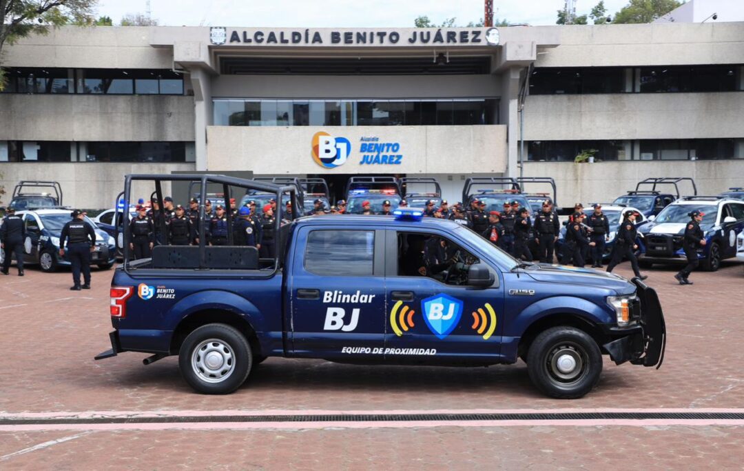 Alcaldía Benito Juárez la más segura del país y de la CDMX