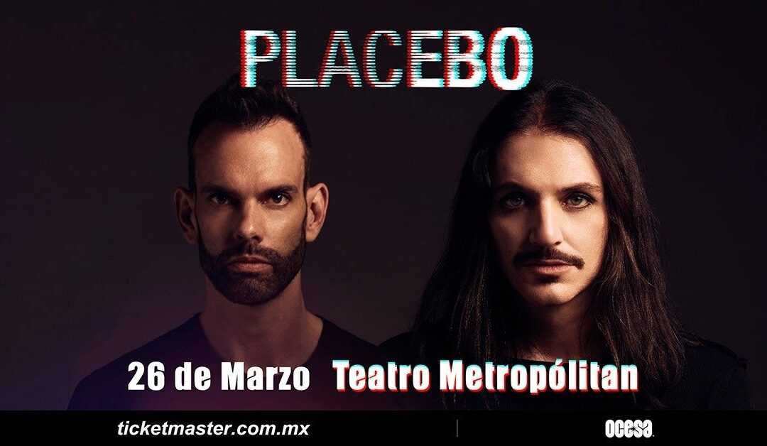 Placebo volverá a la Ciudad de México con imperdible concierto