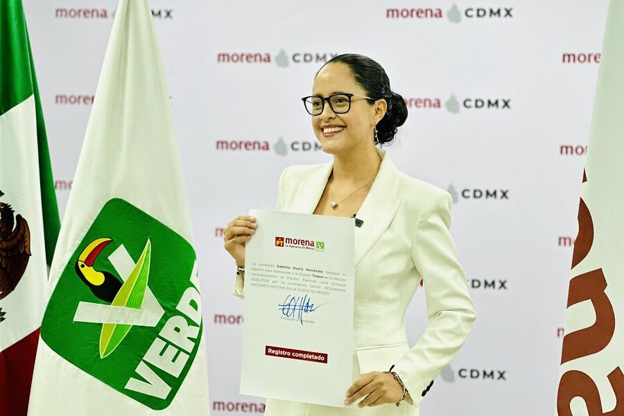 Gabriela Osorio, candidata de Morena para contender por Tlalpan