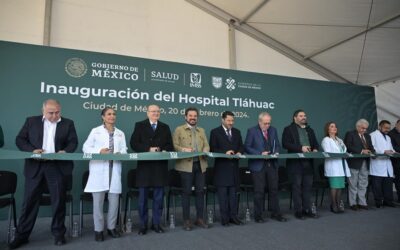 Inauguran Hospital de Tláhuac; beneficiará a 300 mil derechohabientes