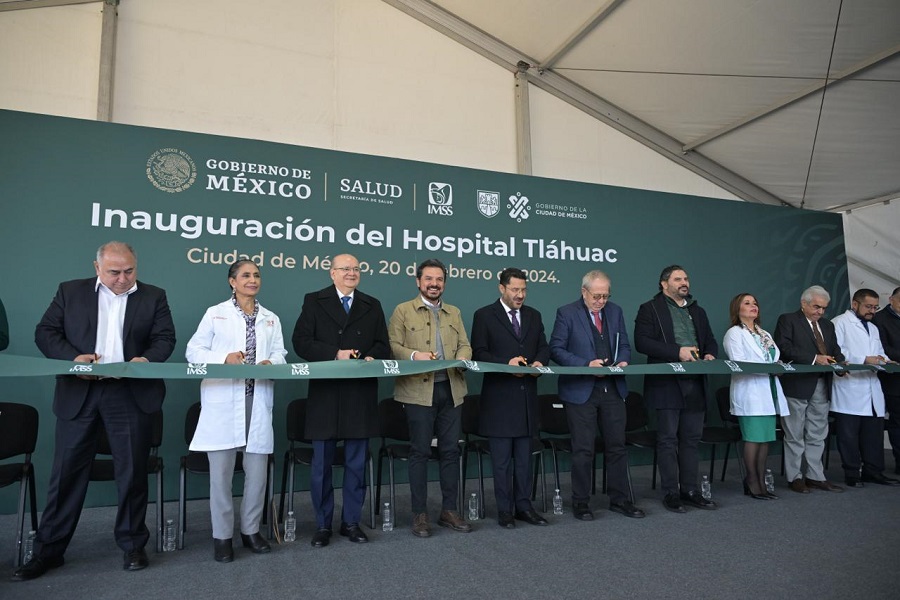 Inauguración Hospital de Tláhuac 1
