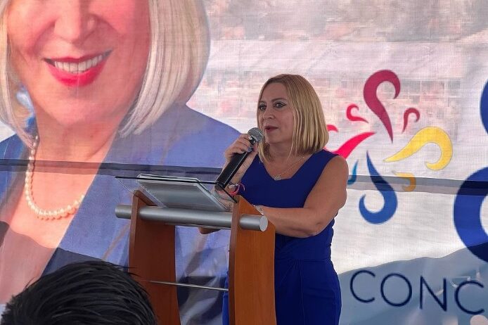 Denuncian actos anticipados de campaña de Leticia Varela