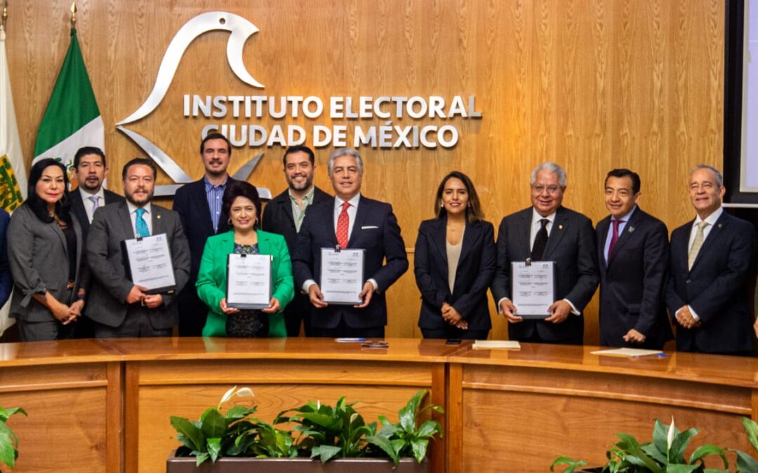 IECM y Canaco CDMX impulsarán la participación ciudadana en elecciones locales