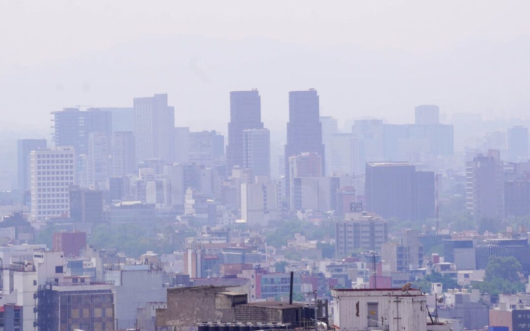 Se registra mala calidad del aire en la CDMX