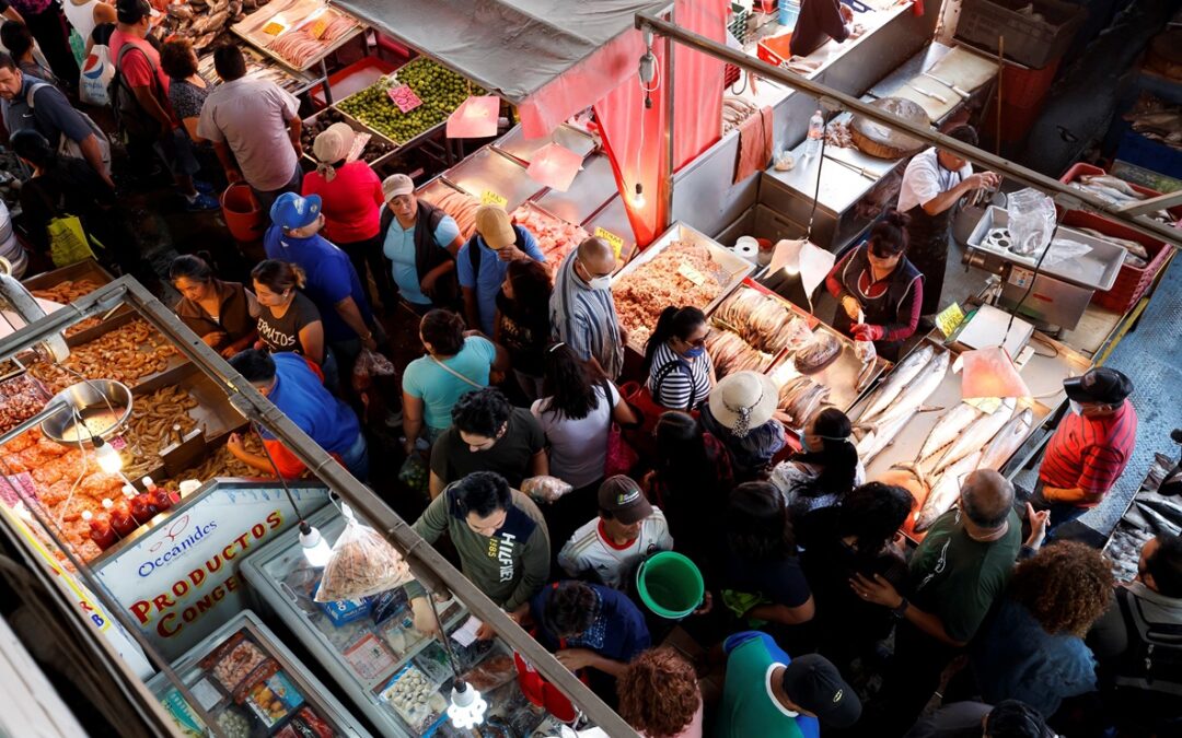 En el mercado de La Viga, los precios del pescado se mantienen sin cambios