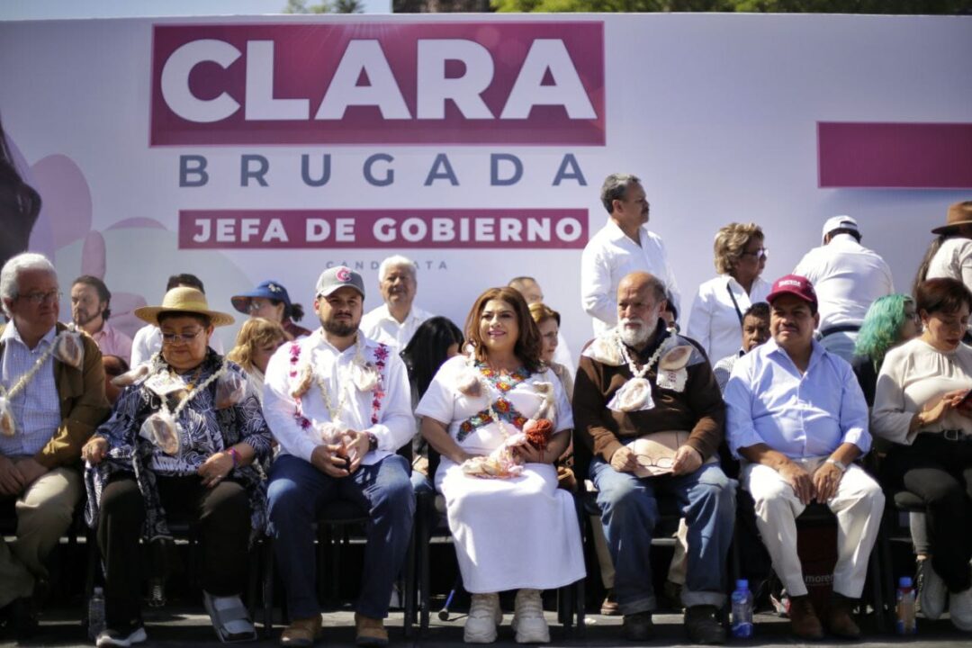 En Tlatelolco, convoca Brugada a construir un gobierno con poder ciudadano
