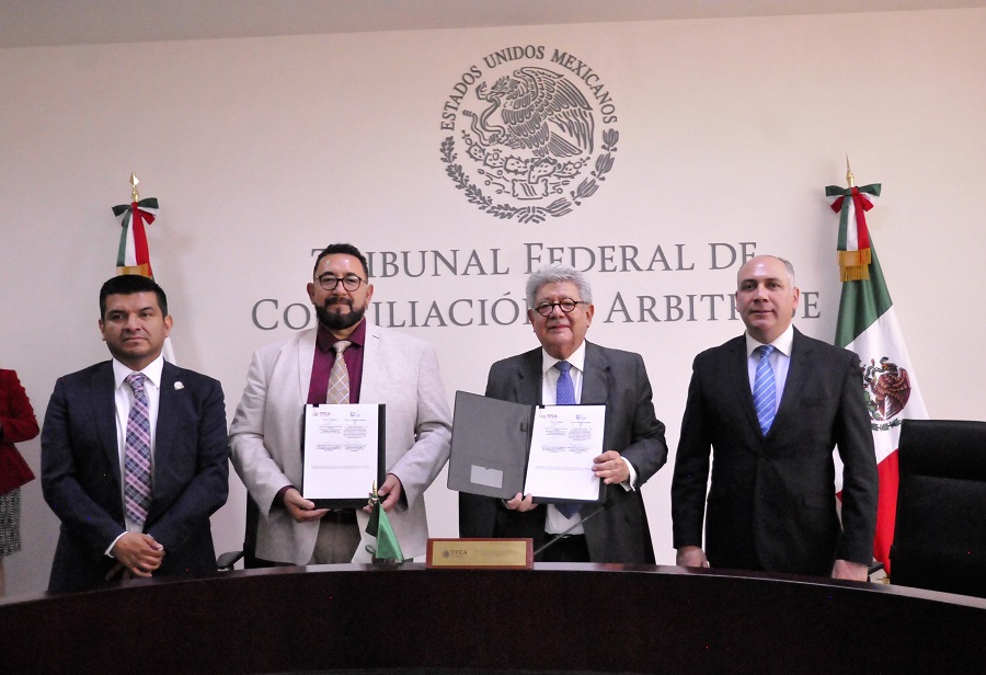 FGJCDMX y TFCA ratifican colaboración; firman ampliación de convenio