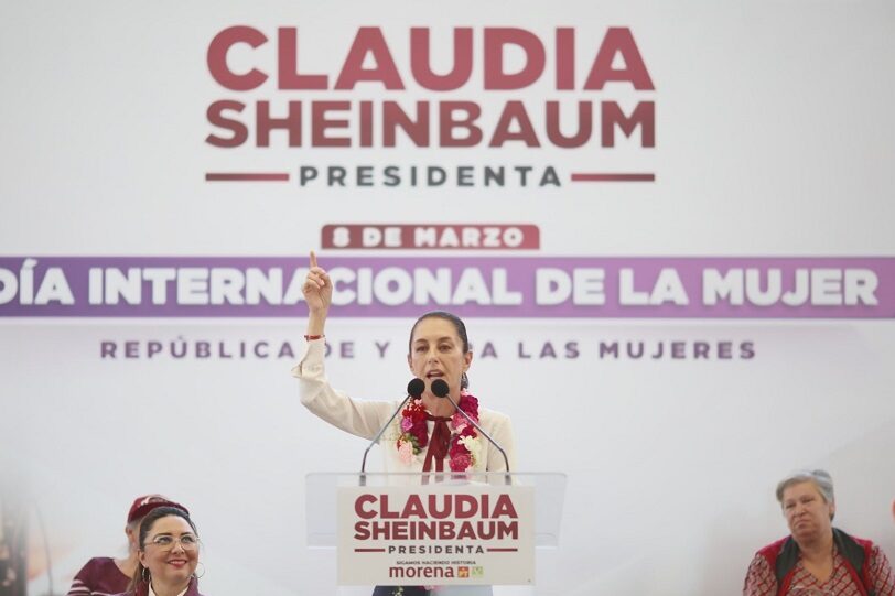 Este 8M Sheinbaum apuesta por la continuidad de una transformación feminista