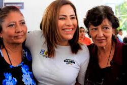 Karen Quiroga, candidata a la alcaldía de Iztapalapa, inicia campaña con un enfoque en seguridad, acceso al agua y justicia social.