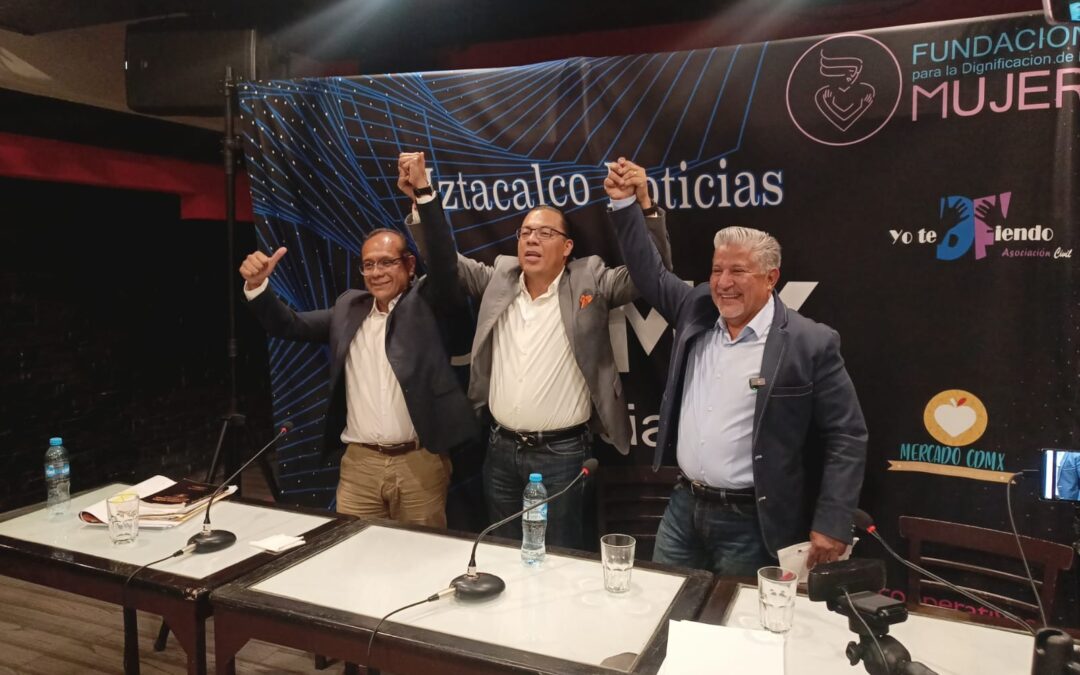 Daniel Ordoñez ganó el primer debate por la alcaldía Iztacalco