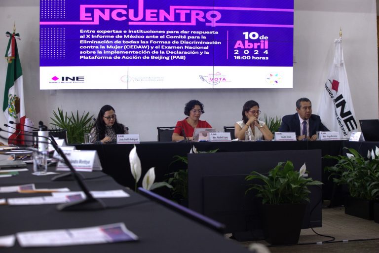 INE promueve la igualdad de género en encuentro sobre derechos de las mujeres