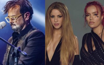 Aleks Syntek tira por el inodoro disco de Karol G y critica a Shakira