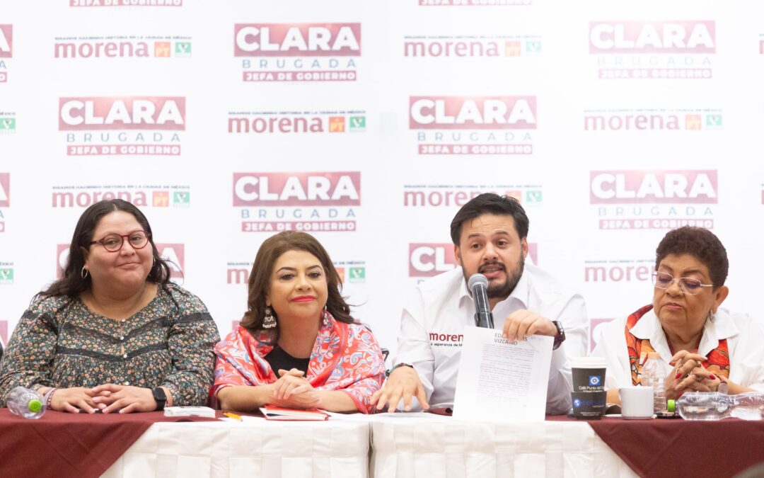 Medidas cautelares del INE, en contra de los derechos políticos: Clara Brugada