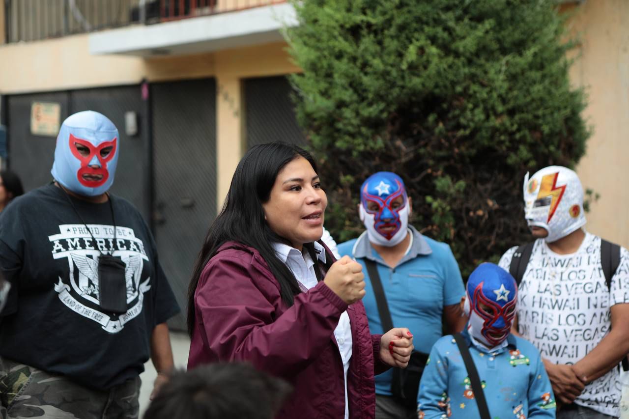 Lourdes Paz regresará los parques y espacios públicos a la niñez de Iztacalco