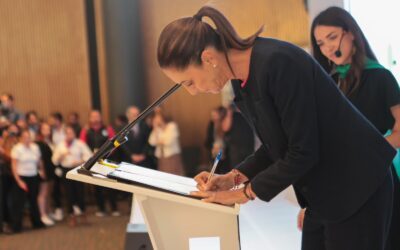 Claudia Sheinbaum firma el Pacto por la Primera Infancia