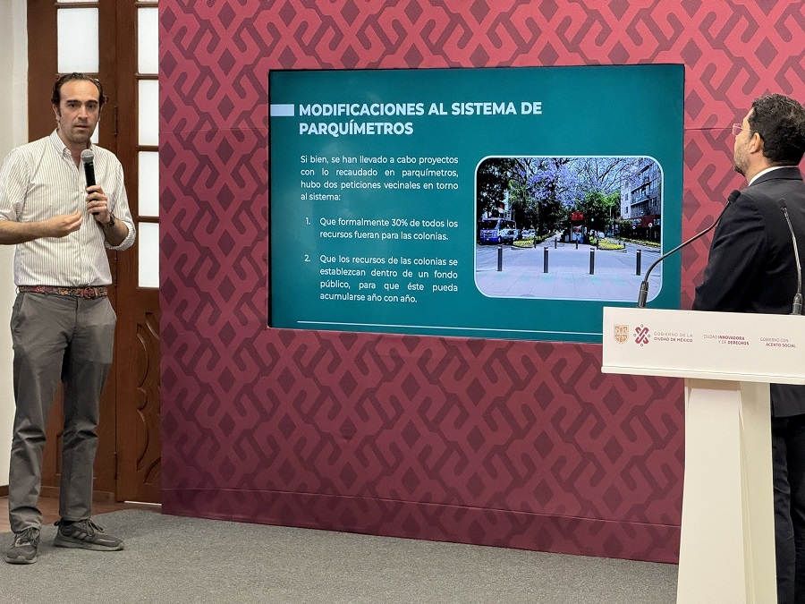Martí Batres anuncia redistribución de recursos de parquímetros