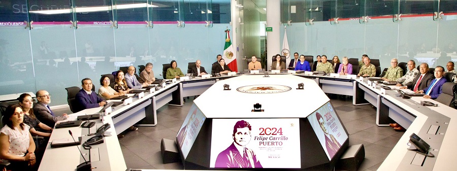 Se reúnen INE y Gobierno Mexicano para garantizar comicios en paz