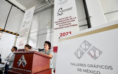 Inicia IECM distribución de boletas electorales