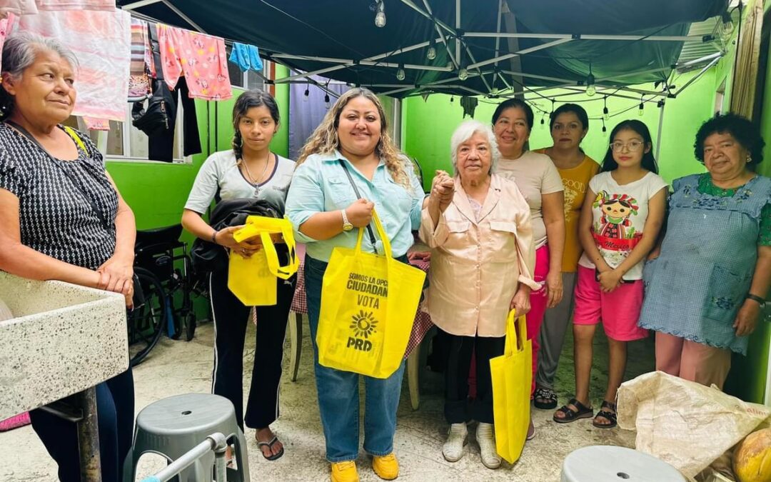 Avanza campaña de Rita Cecilia Contreras en el Distrito 12 de la Alcaldía Cuauhtémoc