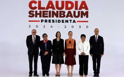 Claudia Sheinbaum presenta a nuevos integrantes de su gabinete para el sexenio 2024-2030