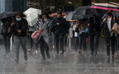 SMN prevé lluvias puntuales muy fuertes en CDMX y diversas regiones del país